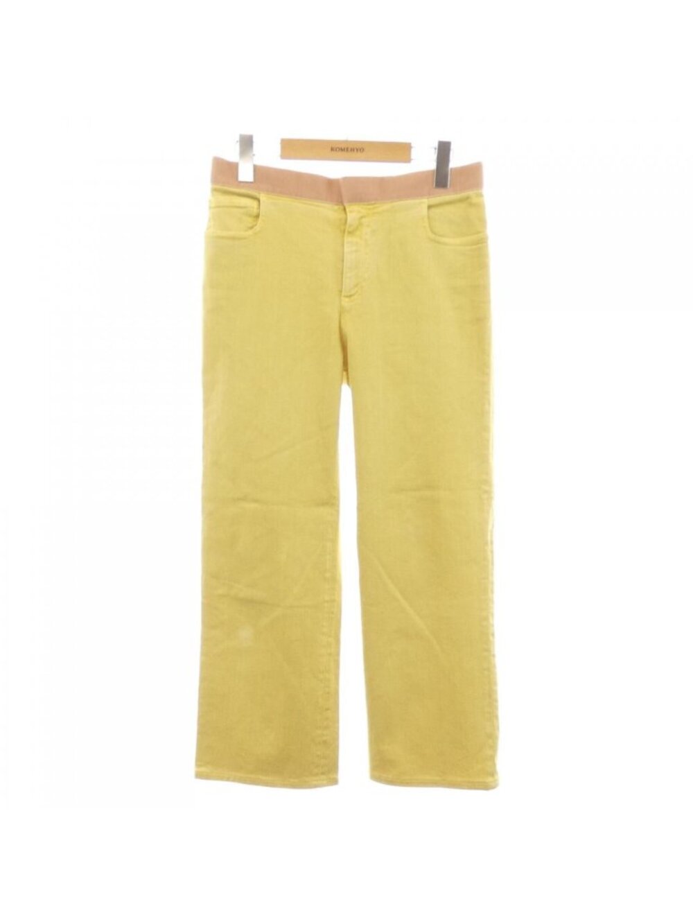 Chanel Jeans Yellow